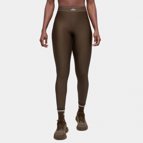 Леггинсы Alo Yoga Airlift High-Waist Suit Up Legging Espresso