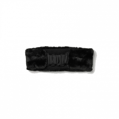 Alo Yoga Faux Fur Ear Warmers Black