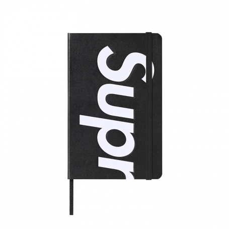 Supreme Moleskin Notebook Small Black