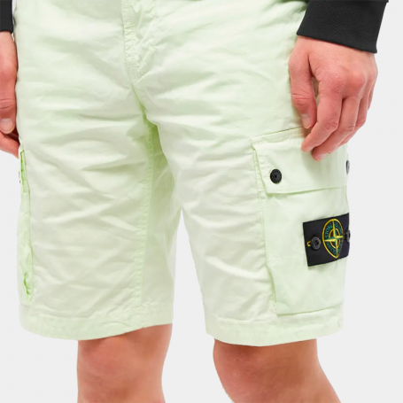 Шорты Stone Island Supima Cotton Cargo Short Light Green