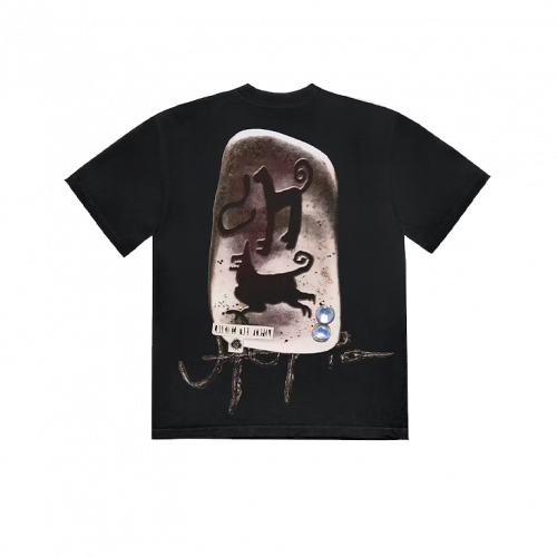 Travis Scott Utopia B5 Tee Black