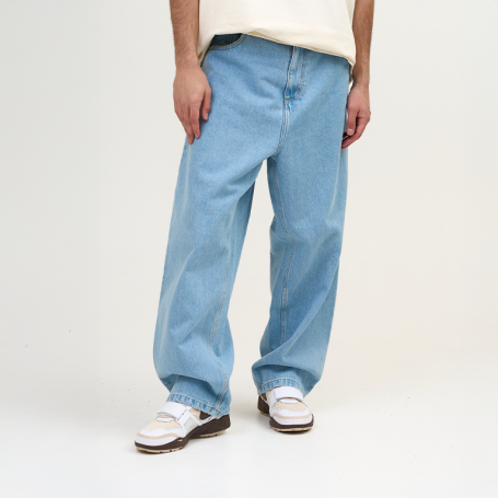 Джинсы Carhartt WIP Brandon Pant Stone Bleached Heavy Blue