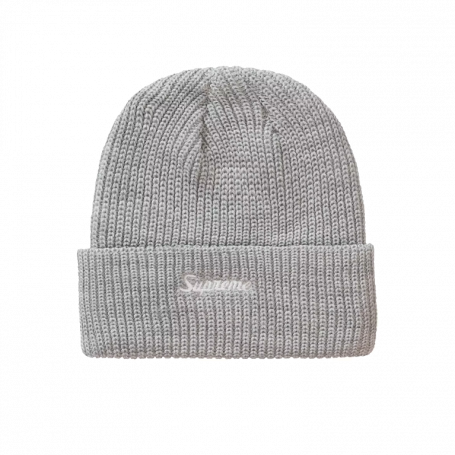 Supreme Loose Gauge Beanie Grey