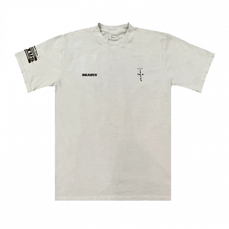Футболка Travis Scott Cactus Jack x Brabus T-Shirt White