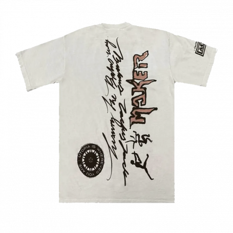 Футболка Travis Scott Cactus Jack x Brabus T-Shirt White
