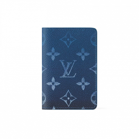 Louis Vuitton Pocket Organizer Other Monogram Canvases Navi Blue