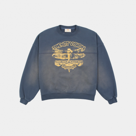 Свитшот Trendt Vision Division Crewneck Sunfade Wash