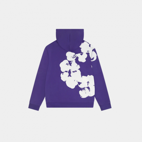Худи Denim Tears Big Cotton Wreath Hoodie Purple