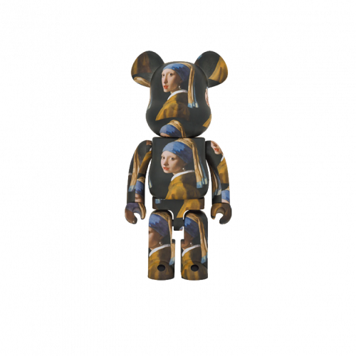 Bearbrick Johannes Vermeer (Girl with a Pearl Earring) 1000%