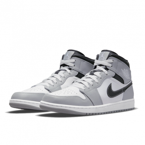 Air Jordan 1 Mid Light Smoke Grey Anthracite