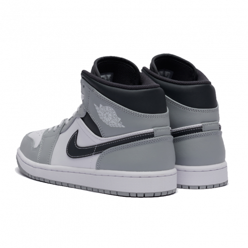 Air Jordan 1 Mid Light Smoke Grey Anthracite