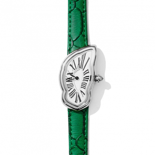 Часы Laphont Melting Watch Silver Green