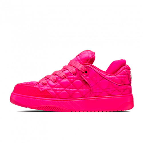 Dior B9S Skater ERL Fuchsia Kumo Cannage Satin