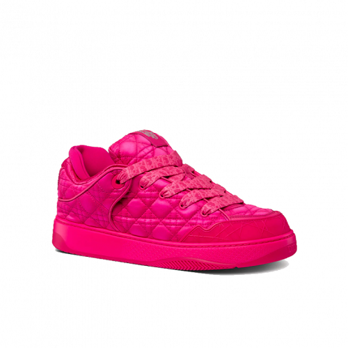 Dior B9S Skater ERL Fuchsia Kumo Cannage Satin