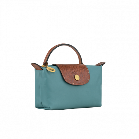 Longchamp Le Pliage Original Pouch With Handle Eucalyptus
