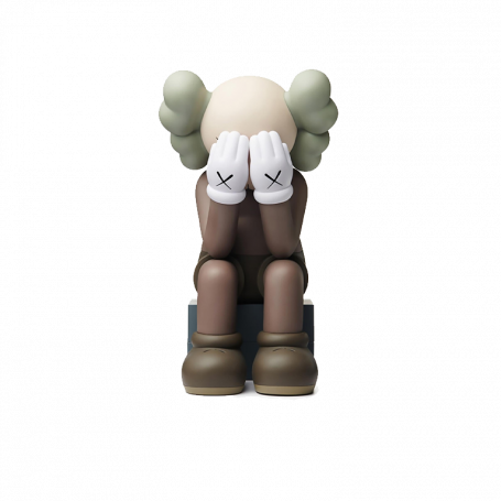KAWS Passing Through Companion Vinyl Figure (2013) Brown