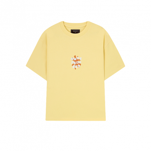 Футболка Nude Project Astro Tee Pale Banana