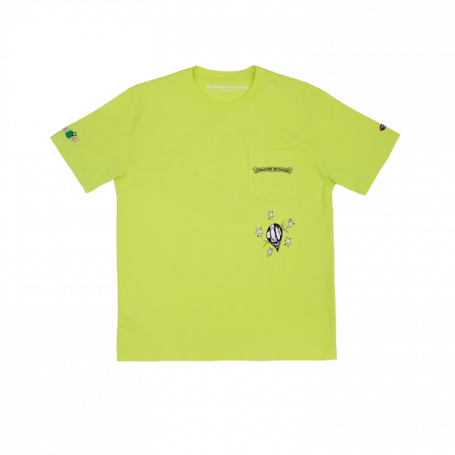 Chrome Hearts Matty Boy Link T-shirt Lime Green