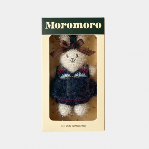 Брелок MoroMoro College Rabbit Keychain Blue