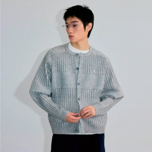 Кардиган Roaringwild Arch Knitted Cardigan Light Grey