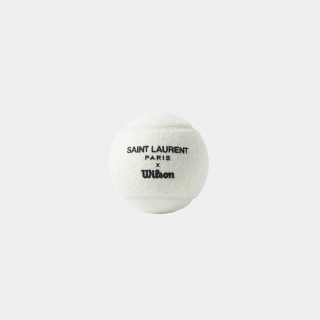 Мячики Saint Laurent Tennis Balls 3-Pack + Dust Bag White