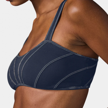 Бра Alo Yoga Alosoft Sunray Bra Navy