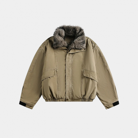 Куртка Ich Mode Distressed Mountain Jacket Khaki