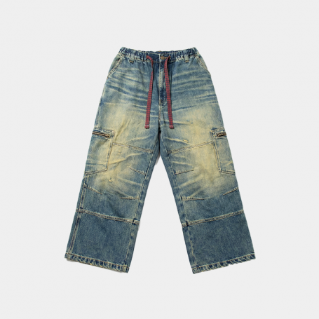 Джинсы MasonPrince Cargo Pants Denim Washed Blue