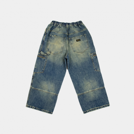 Джинсы MasonPrince Cargo Pants Denim Washed Blue