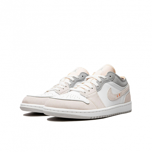 Air Jordan 1 Low Inside Out Cream White Light Grey (GS)