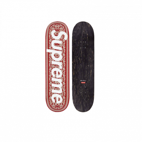 Supreme Celtic Knot Skateboard Deck Red