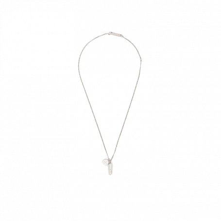 Ambush Pill Charm Necklace Silver