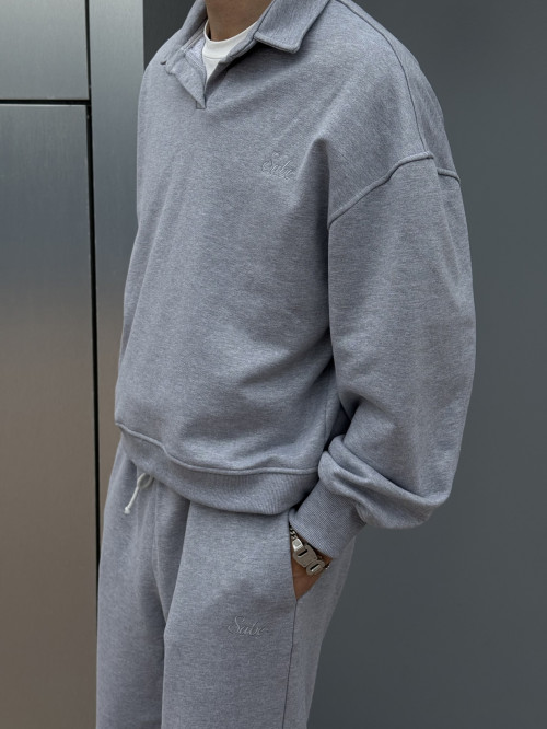 Анорак-поло Sabe Anorak-Polo Heather Grey