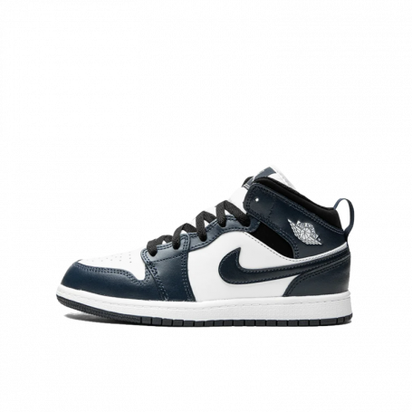 Air Jordan 1 Mid Armory Navy (PS) (Kids)