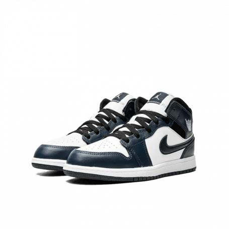 Air Jordan 1 Mid Armory Navy (PS) (Kids)