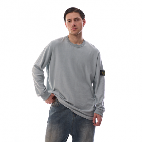 Лонгслив Stone Island Long Sleeve T-Shirt Sky Blue