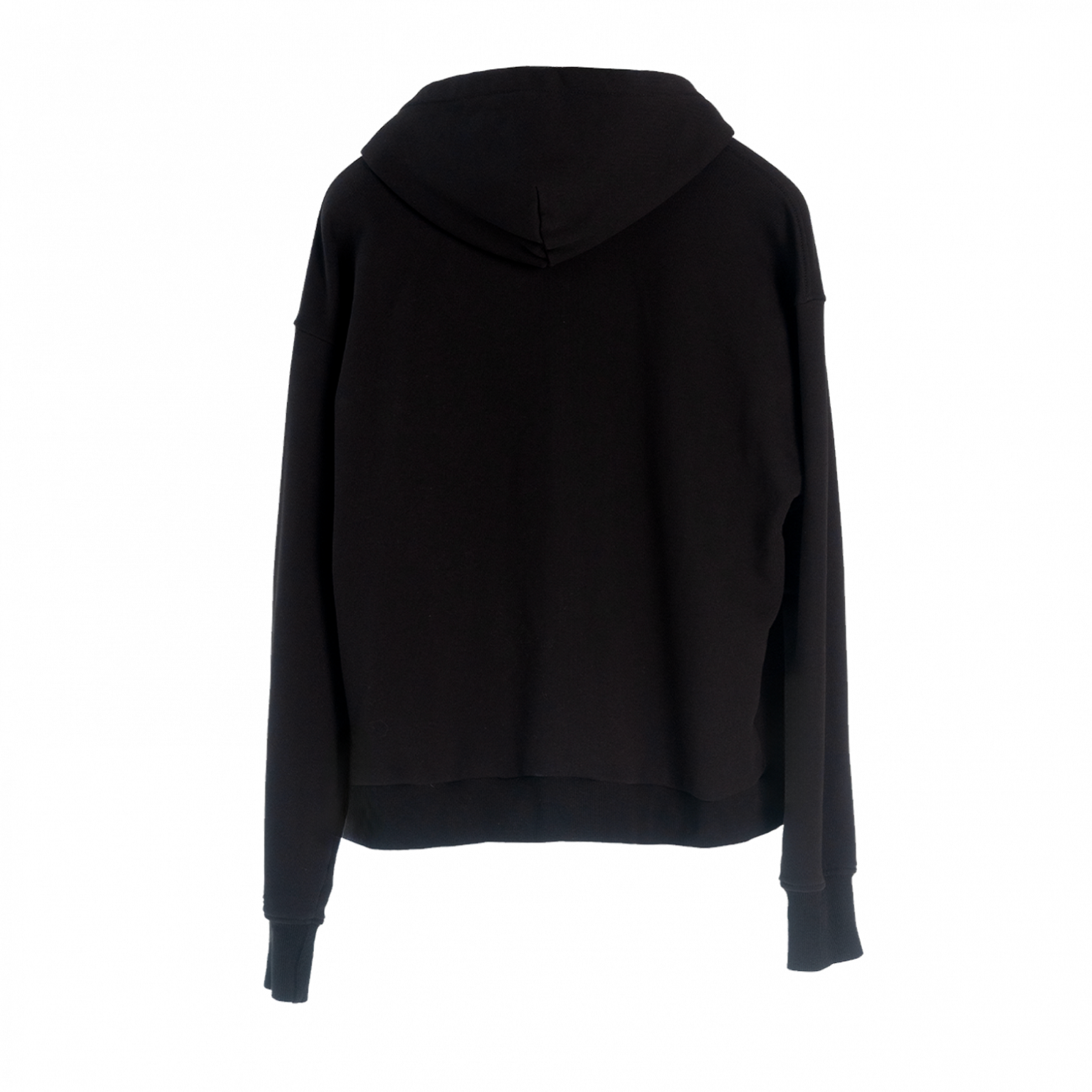 Sabe Paris Cotton Full-Zip Hoodie Black