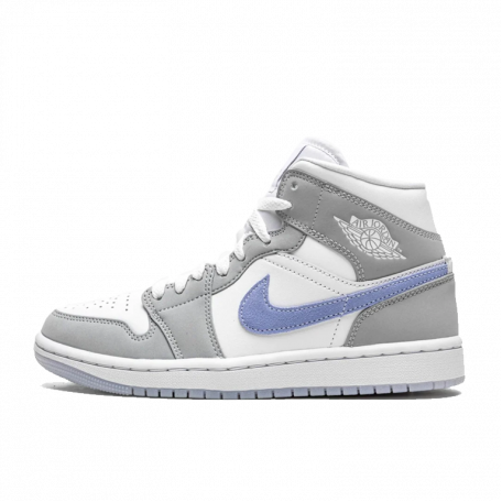 Air Jordan 1 Mid Wolf Grey Aluminum (W)