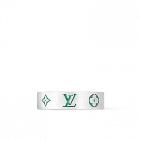 Louis Vuitton Mosaic Ring Borneo Green