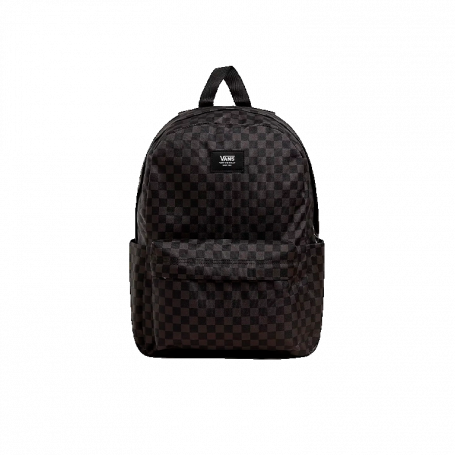 Vans Old Skool Grom Checkerboard Backpack Black Charcoal