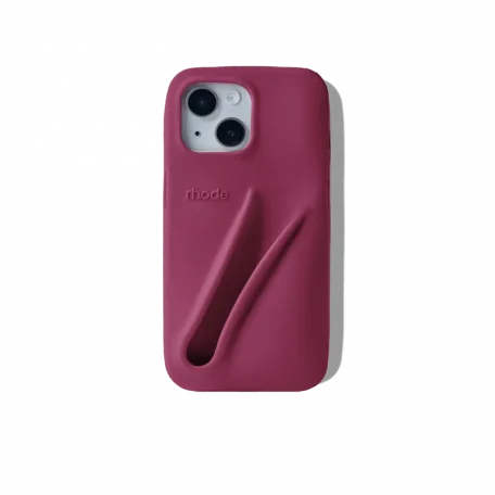 Чехол Rhode Lip Silicone Case Raspberry Jelly