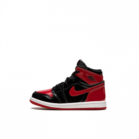 Air Jordan 1 Retro High OG Patent Bred (TD) (Kids)