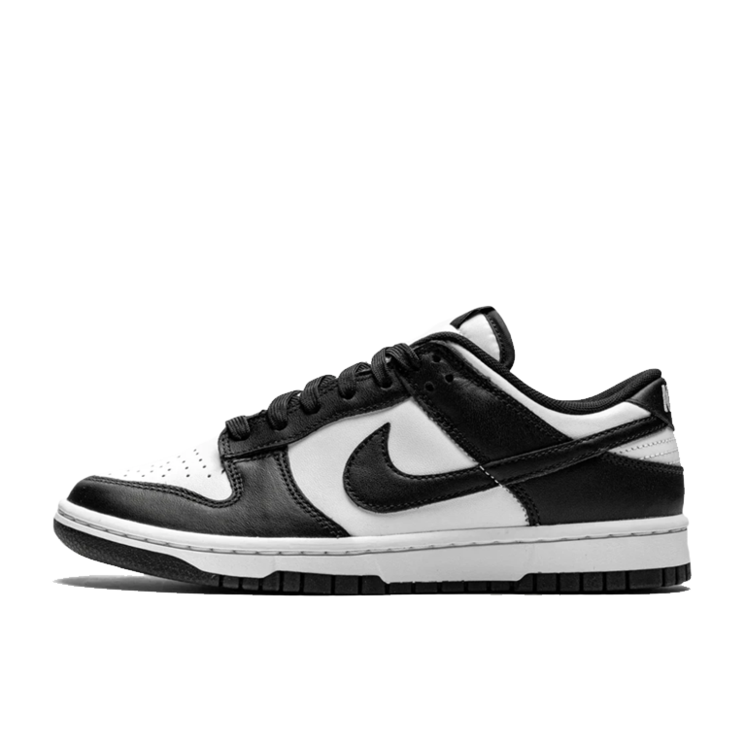 Кроссовки Nike Dunk Low Retro White Black Panda (2021) (GS)