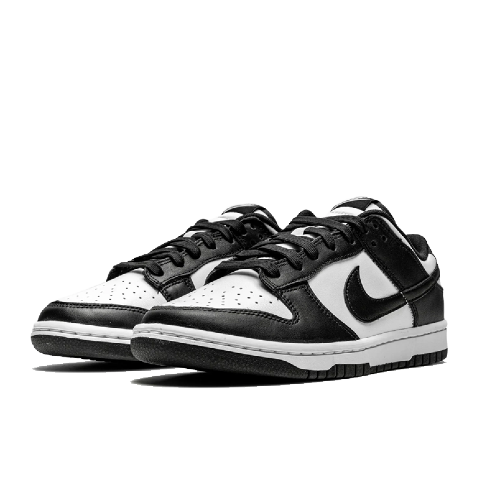 Кроссовки Nike Dunk Low Retro White Black Panda (2021) (GS)