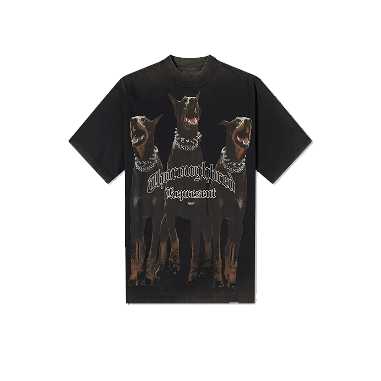 Represent Thoroughbred T-Shirt Vintage Black