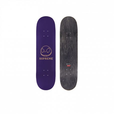 Supreme Skeleton Skateboard Deck Purple