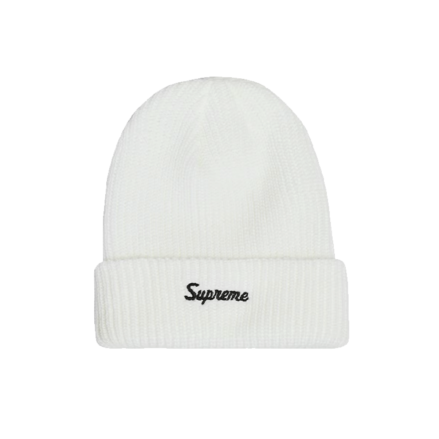 Supreme Loose Gauge Beanie White