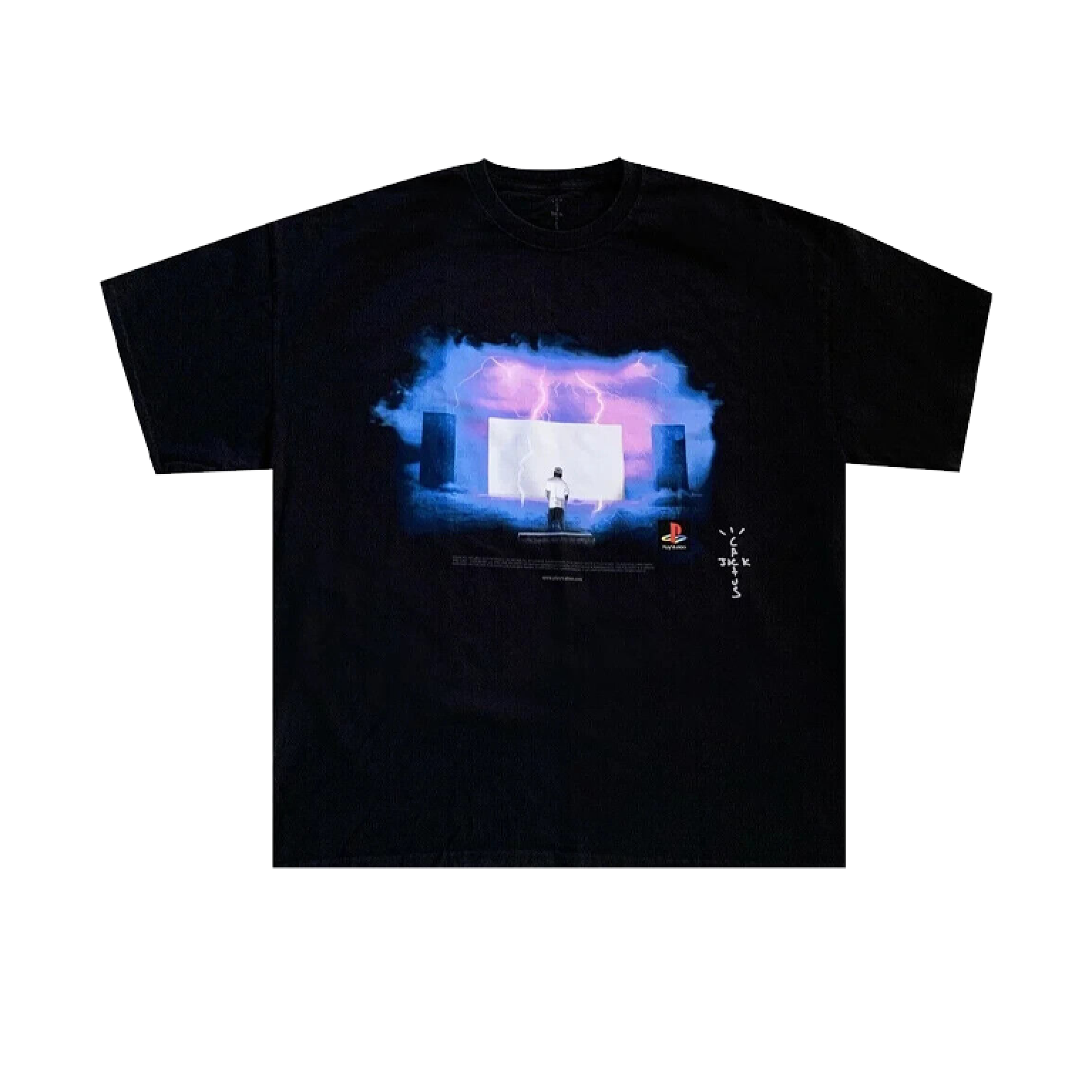 Travis Scott Monolith Night T-shirt Black