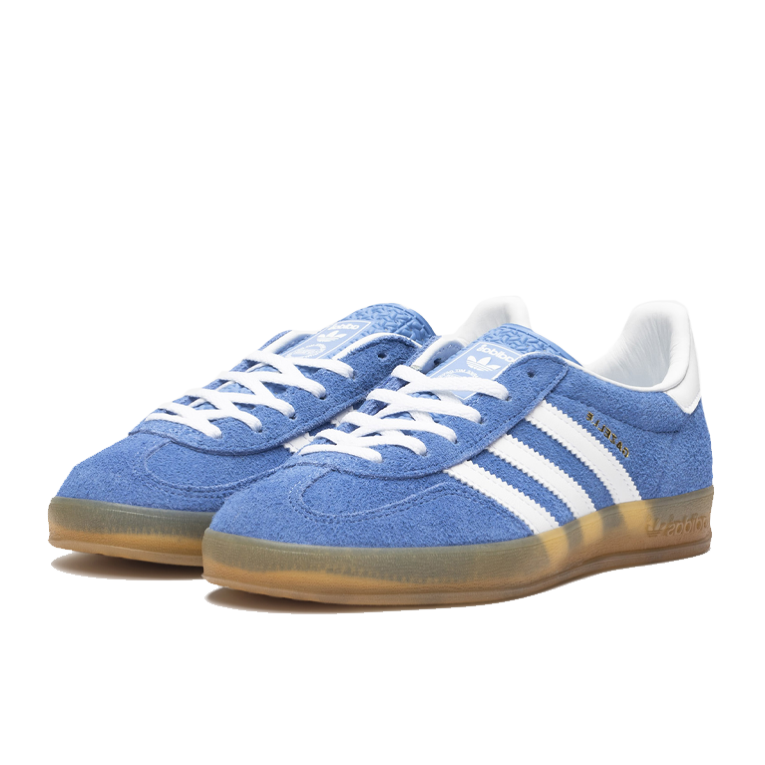 Кроссовки Adidas Gazelle Indoor Blue Fusion Gum (W)