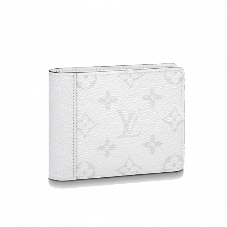 Louis Vuitton Multiple Wallet Taigarama Pacific White